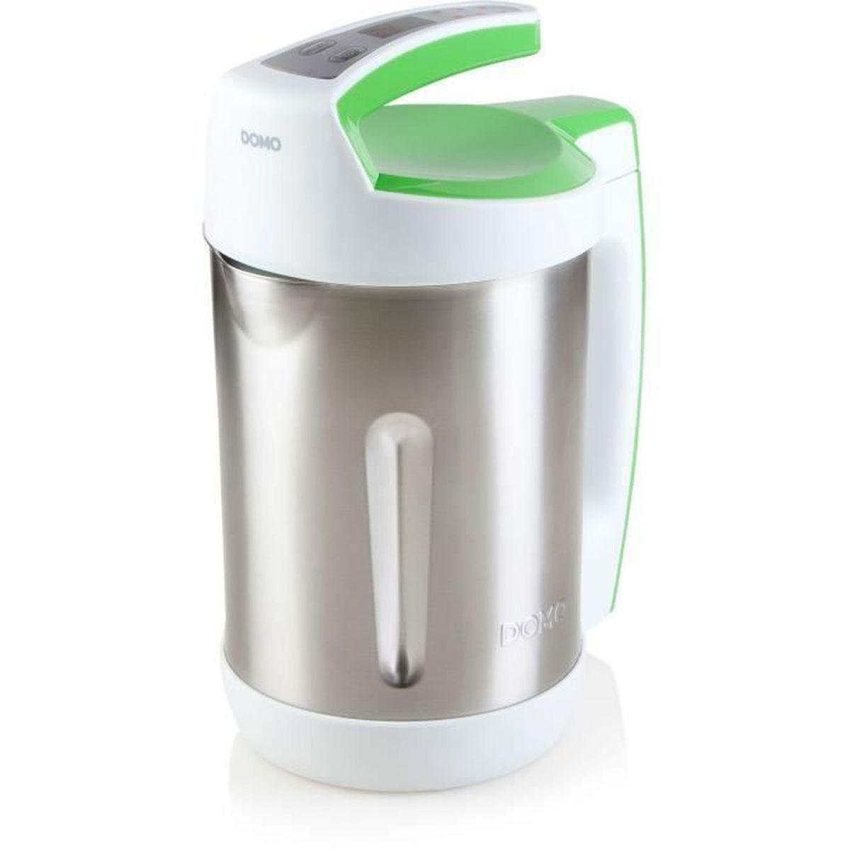 Joom Domo Weiß Heiz-Mixer - Do705bl - 1000 W - 2 L. - Edelstahl - 6 Programme - Bild 4