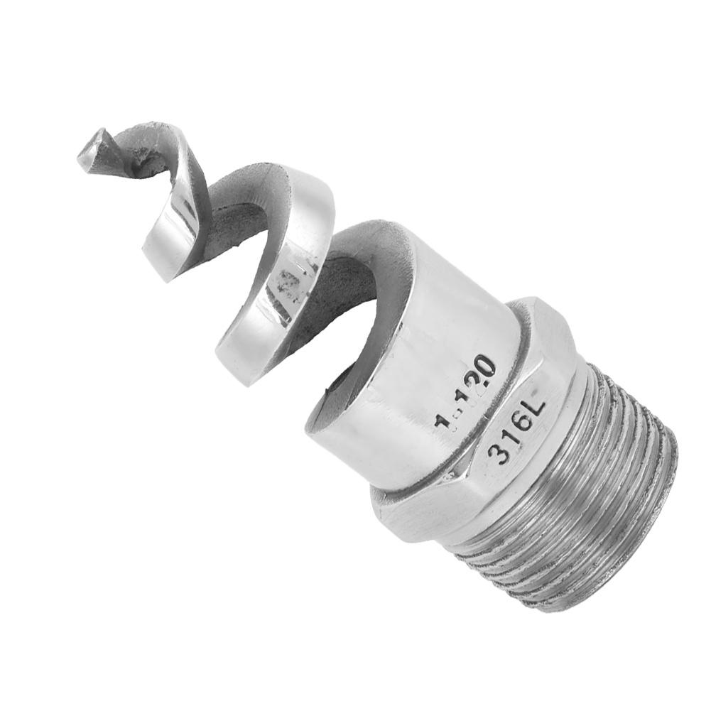 Spiraldyse SPJT 316L Rustfritt Stål Hann-gjenge Anti-tilstoppings Vanningsutstyr(G1