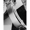316L Solid Stainless Steel Buckle for 18mm 20mm 22mm Seiko Clasp Double Lock Button Luxury Diver Buckle Metal Watch Accessories