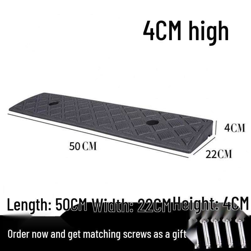 Uphill Slope Mat, Barrier-Free Ramp, Plastic Ladder, Speed Bump, Intersection Aid