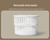 Compact Folding Washer-Dryer for Baby Clothes and Socks