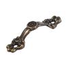 42*10MM Furniture Hardware Arch Cabinet Handle Retro Drawer Knob Pulls Drawer Knob Furniture Handle