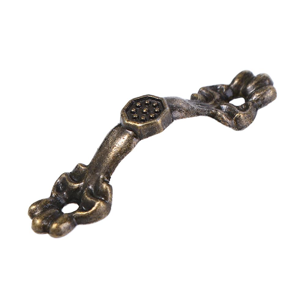 42*10MM Furniture Hardware Arch Cabinet Handle Retro Drawer Knob Pulls Drawer Knob Furniture Handle