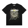 New Trendy Spider Web Print Short Sleeve Men's T-Shirt - Celebrity Style