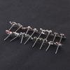 8Pairs Christmas Tree Snowflower Santa  Garland Elk Shape Earrings Ear Studs Set