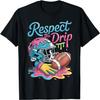 Football Drip Boys Football Ice Cream Sprinkle Respect Drip T-Shirt