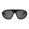 Logo Pilot Sunglasses Women Sunglasses Black SPRC05-E16K-FE08Z