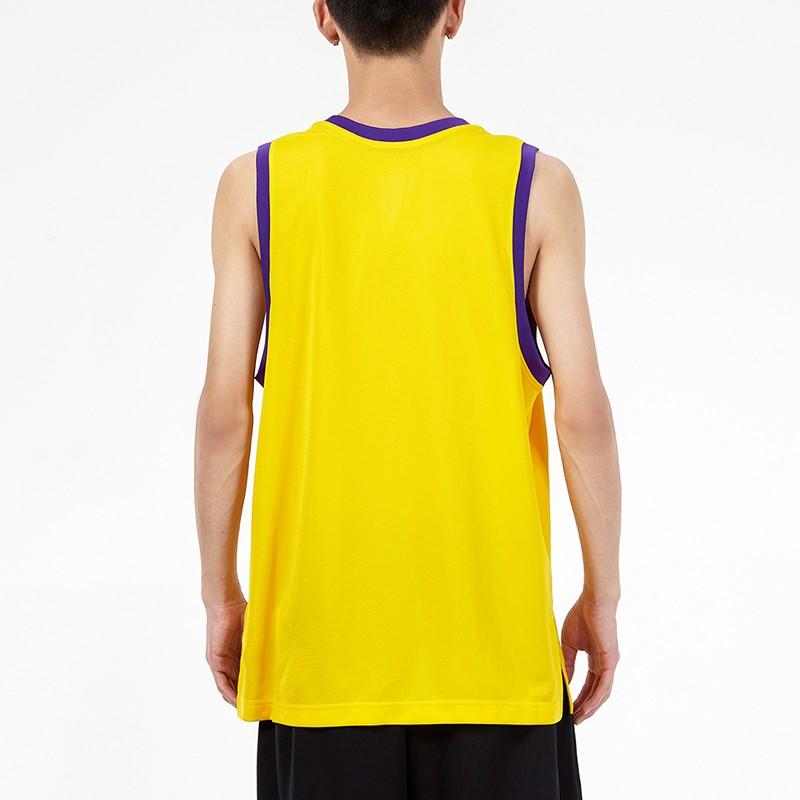 Nike Basketball Jerseys Men's Yellow Moderate Straight Fit DB1277-728