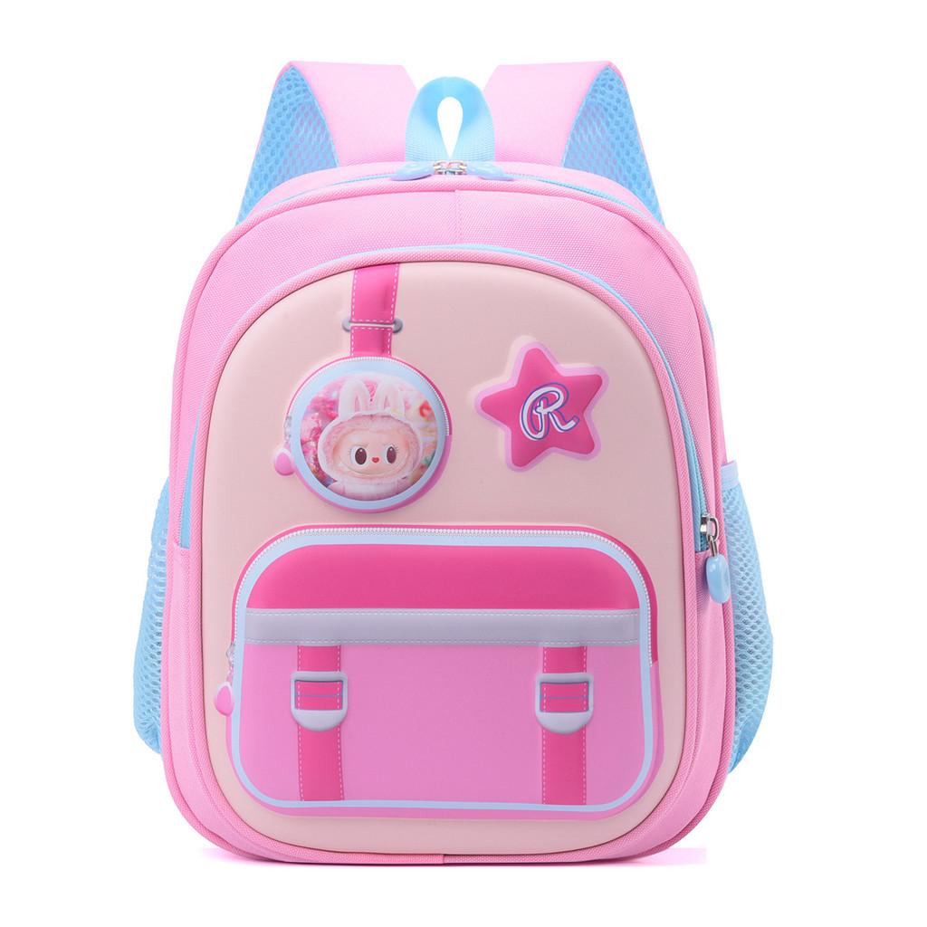 Children Batman Elsa Lightweight Backpack With Fun Pattern For Use Kindergarten