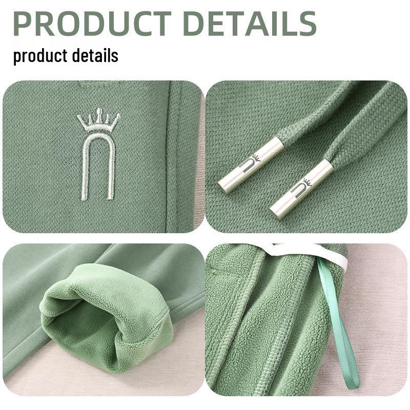 Women's Fleece-Lined Casual Pants: Warm Cotton, Cold-Resistant, Loose Fit, Autumn & Winter Style for Middle-Aged Moms, 2025 Edition.