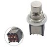 DPDT Rastende Stomps Pedal Fußschalter Ersatz 6 Pin Momentary Stomps Fußpedalschalter Not-Aus-Taste