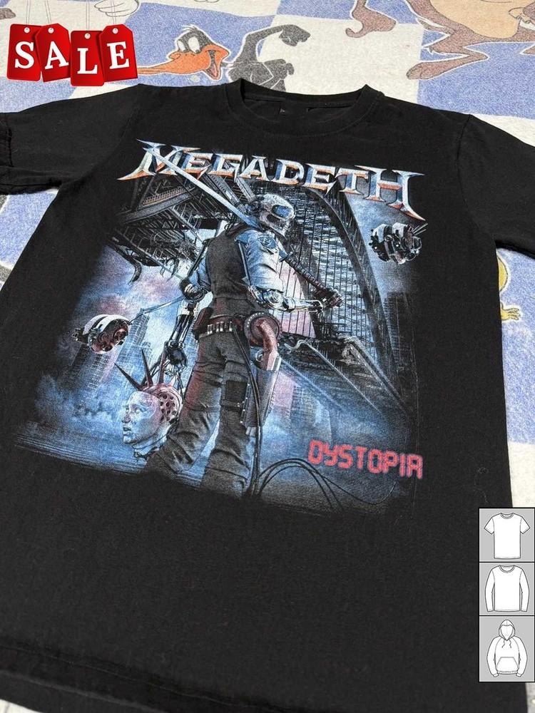 

New MEGADETH Band Gift Family Unisex All Size T-Shirt Unisex T-Shirt XXL