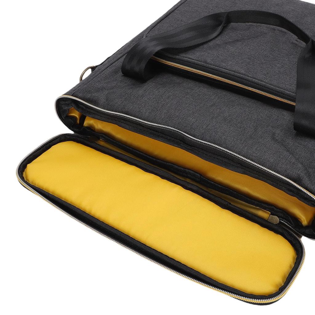 TOPINCN Record Storage Case, 10-Disc Bag, Fits 71012 Inch Records, 33x8x32cm, Cationic Fabric Material, Lightweight, LP Backpack, Dustproof
