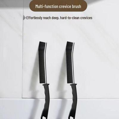 Multi-Functional Stiff Bristle Gap Brush for Bathroom & Tile Cleaning