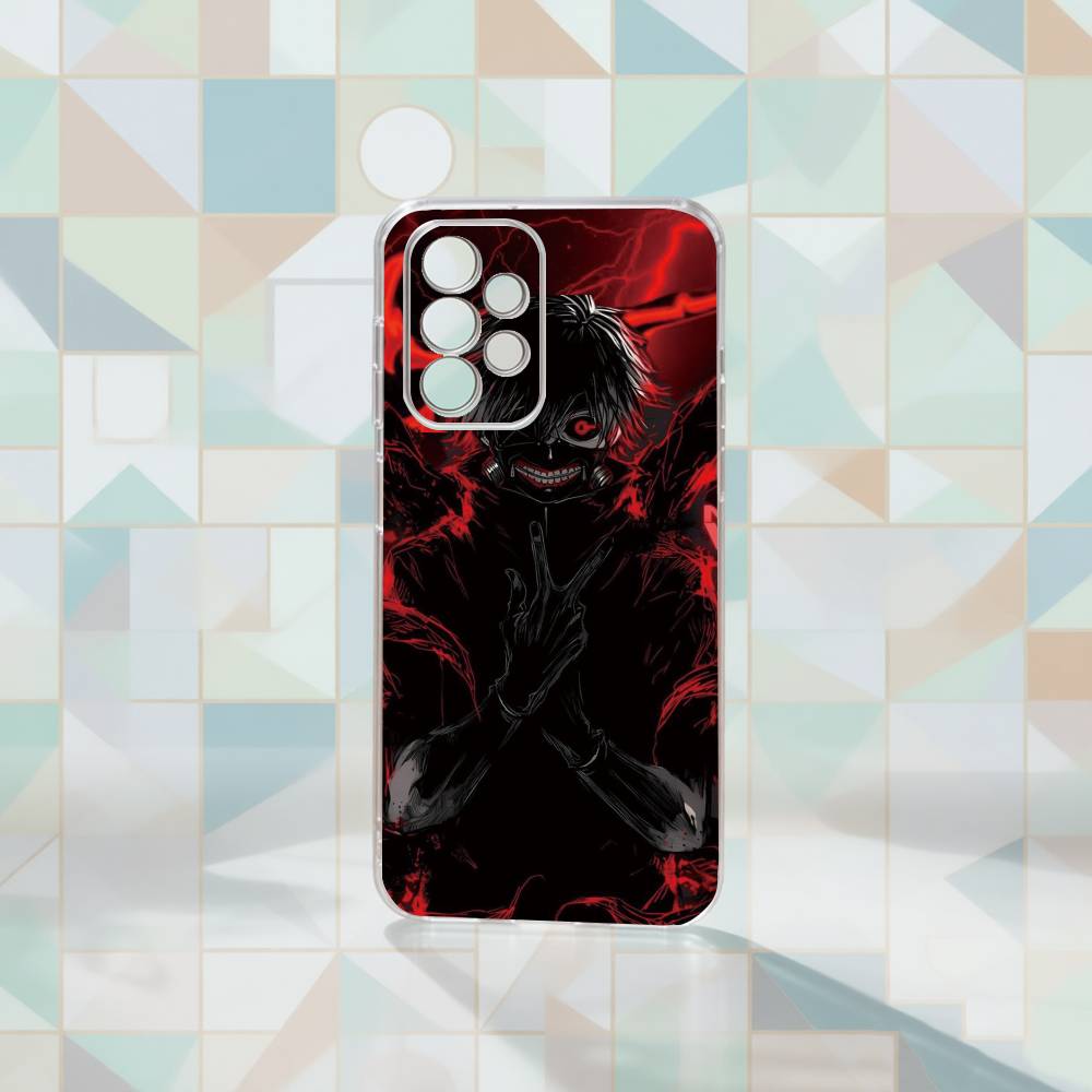 Tokyo Ghoul Ken Kaneki Phone Case For Samsung S25,S24,S21,S22,S23,S30,Ultra,S20,Plus,Fe Transparent Cover