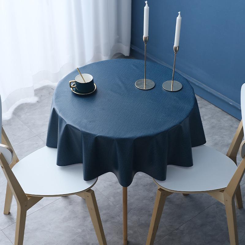 Pvc Dining Table Cloth Household Rectangular Coffee Table Tablecloth Simple Table Mat
