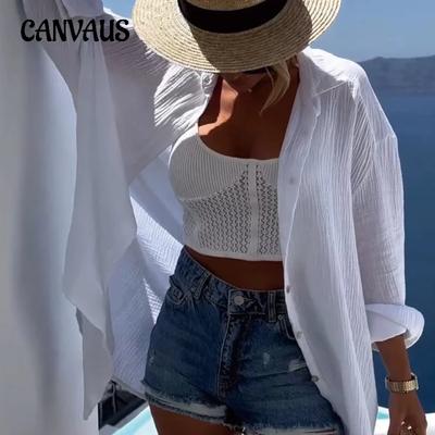 Camisa feminina plus size primavera e outono lapela manga comprida casual moda camisa