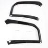 For Kia Mohave Borrego HM2 - Car Accessories ABS Black Front Head Light Headlight Lamp Cover Trim Molding Framecutylin
