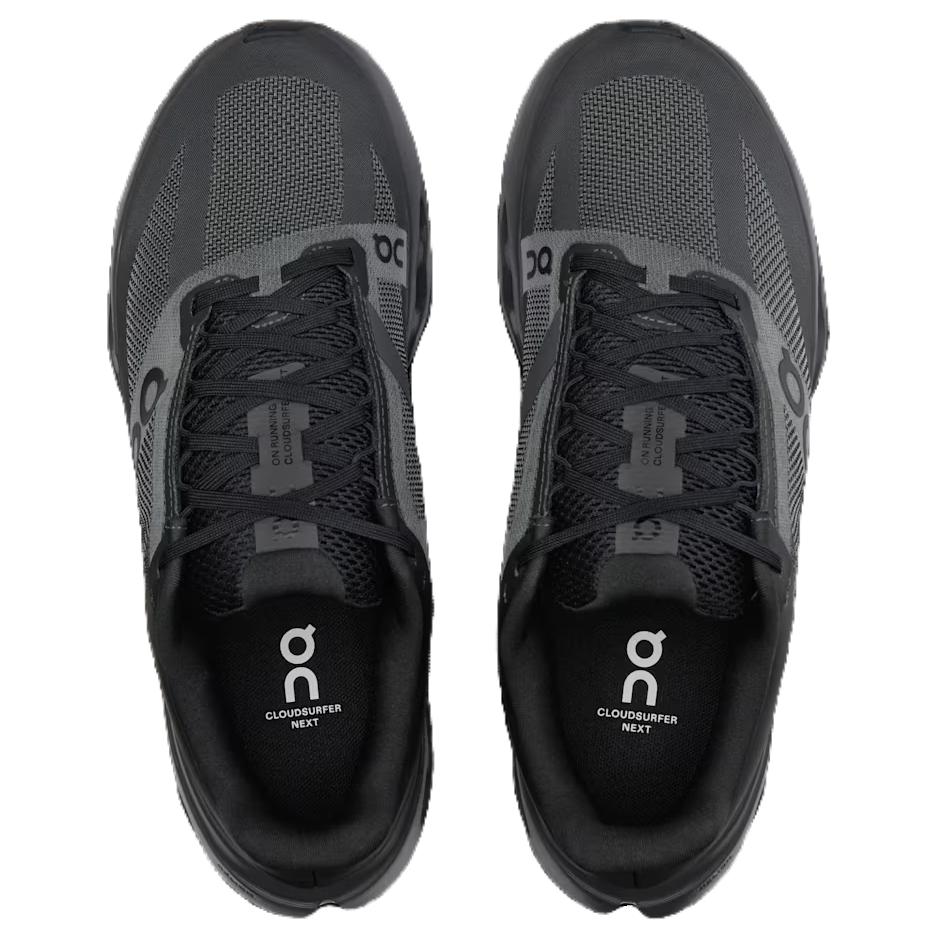 On Cloudsurfer Next Soft And Comfortable Breathable And Lightweight Running Shoes Women's Black 3WE30200106