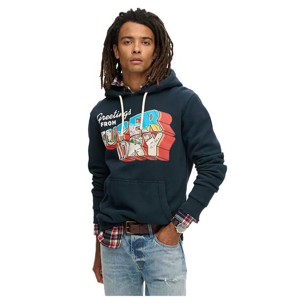 

Superdry Travel Postcard Graphic худи 3XL