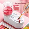Digital Oil Painting Brush Cleaner and Washer Tool for Paint, Calligraphy, and Watercolor Brushes