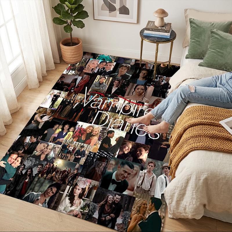 Vampire Diaries Living Room Nonslip Area Rug Soft Carpet For Bedroom Game Playroom Sofa Office Home Decor Doormat Christmas Gift C926543