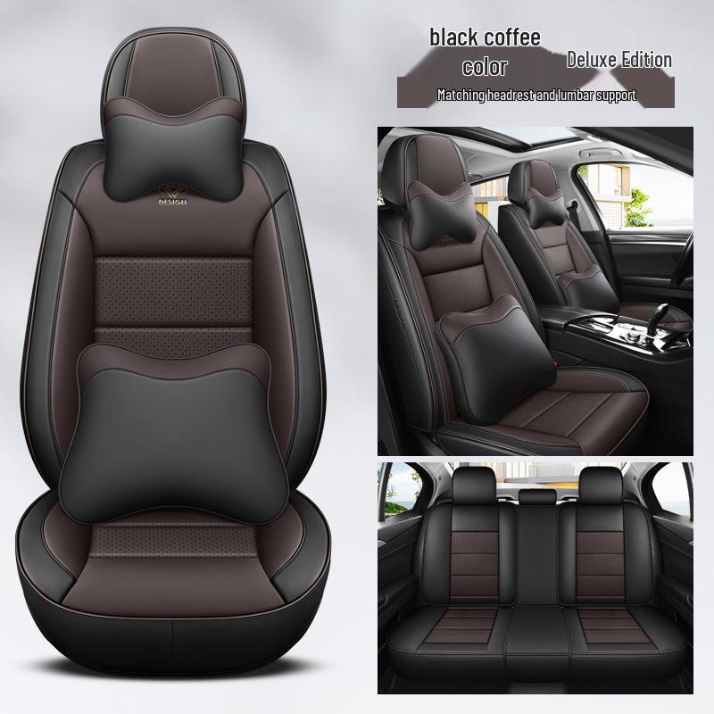 Volkswagen Lavida, Polo, Bora, Sagitar, T-Roc, Tayron Perforated Leather Car Seat Cover