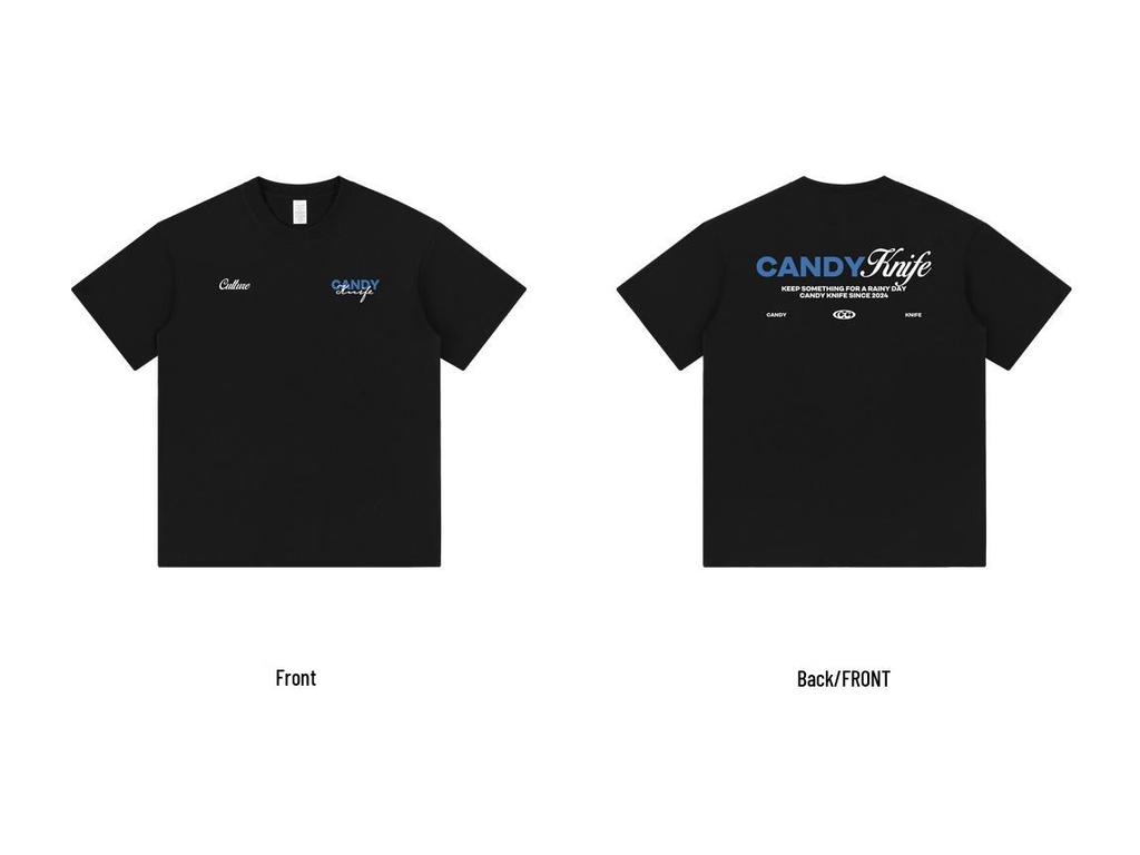 Color-Block Japanese Streetwear Loose Fit Cotton Couple T-Shirt