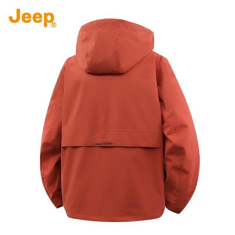 Jeep Men's 3-in-1 Outdoor Jacket with Detachable Fleece