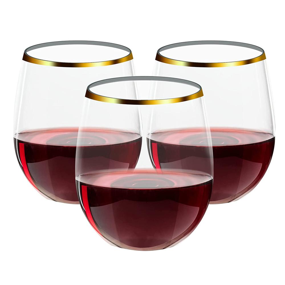 10/20pcs Plastic Champagne Flutes 9/12oz Unbreakable Shatterproof Reusable BPA-Free Disposable Cups Glasses for Party Wedding