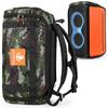 Bolsa de Transporte Portátil Mochila para Caixa de Som JBL Partybox Club 120 BT Estojo de Transporte à Prova de Choque e Queda Bolsa Protetora