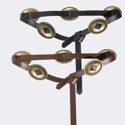 Ceinture Décontractée pour Dames Sculptée Ethnique Rétro