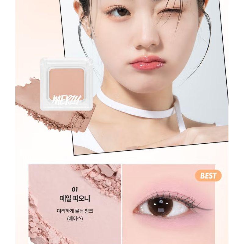 MERZY - Let's Wearing Eyeshadow - 8 Colors
