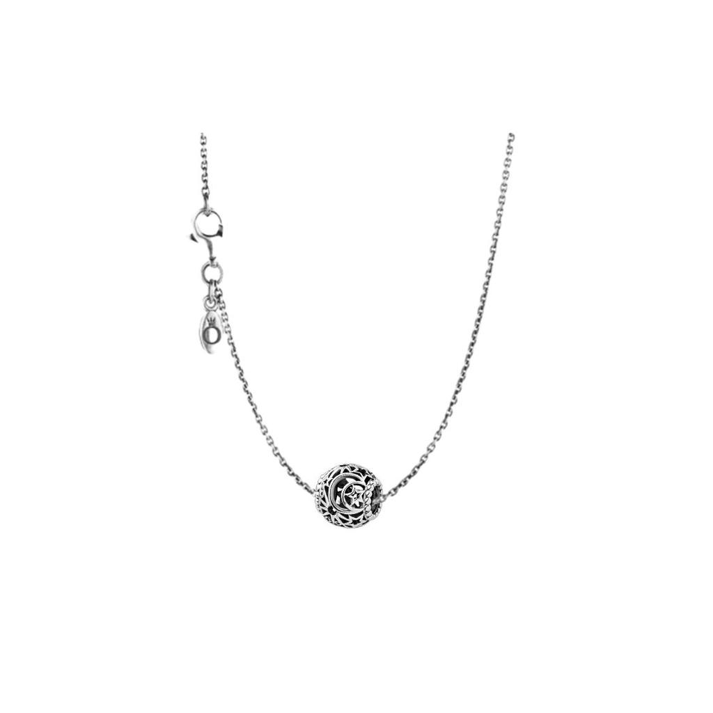 Pandora Hollow Sunlit Crescent Moon Charm Women Charm 799183C00