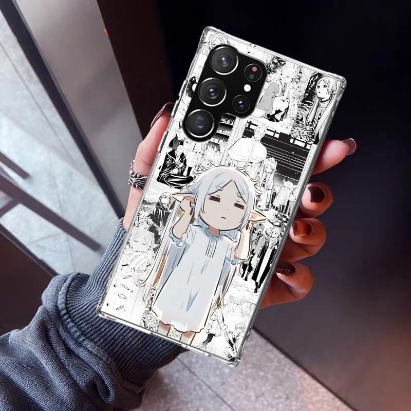 Frieren Beyond Journeys End Phone Case For Samsung Galaxy S23 S24 S25 Edge S26 Ultra S22 + S21 Plus S20 FE Cover Silicone Print