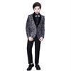 Children's Sequin Suit for Boys - Formal Wear for Stage, Flower Boy, or MC Events