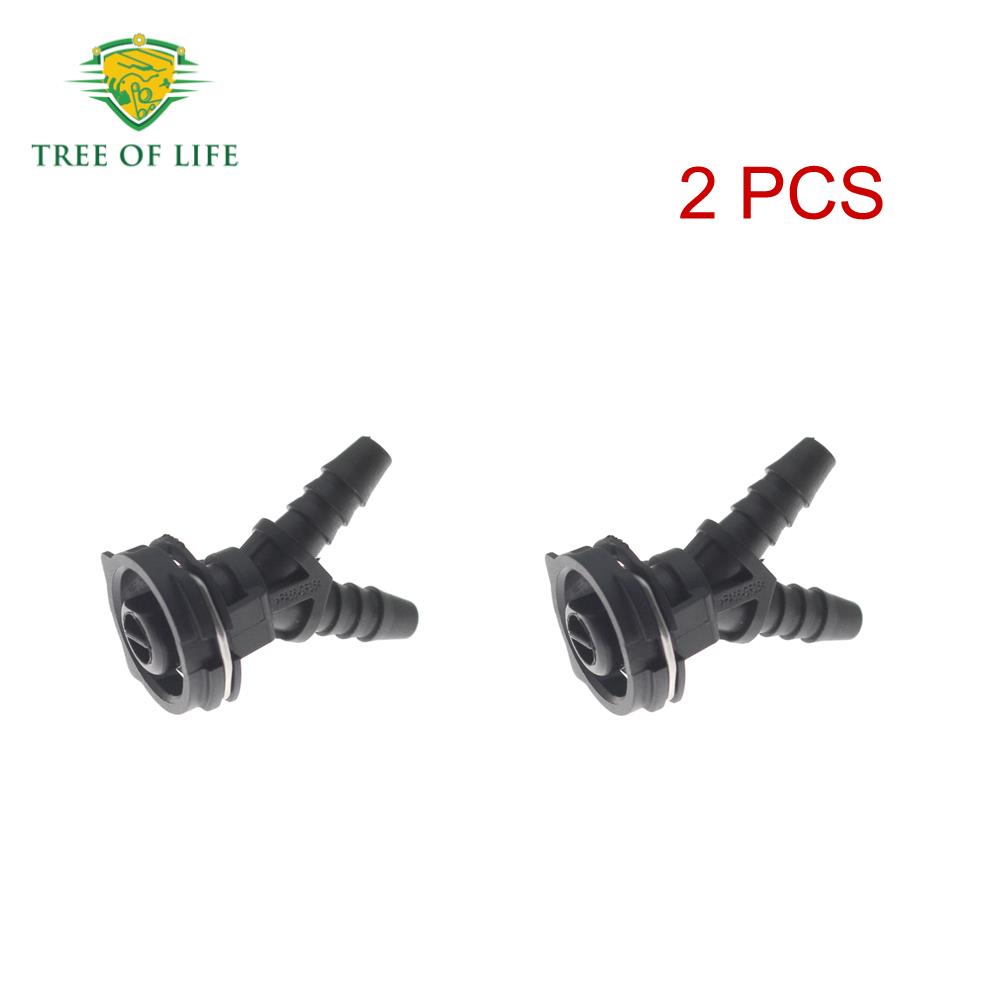 1/2/5/10x ID 6MM Adapter Vent Hose Pipe Deputy Kettle Water Pipe Exhaust Pipe Connector For Mercedes-Benz Engine models
