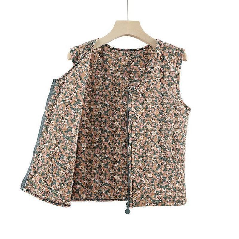 JINGRX kvitterad väst för kvinnor