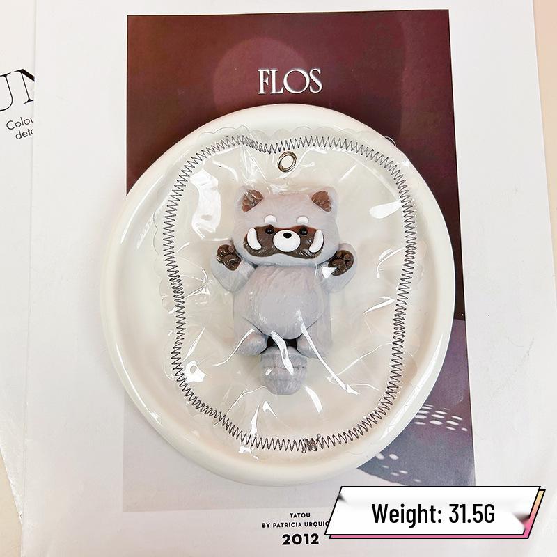 Food Grade Silicone Raccoon Stress Relief Squeeze Toy - Slow Rebound