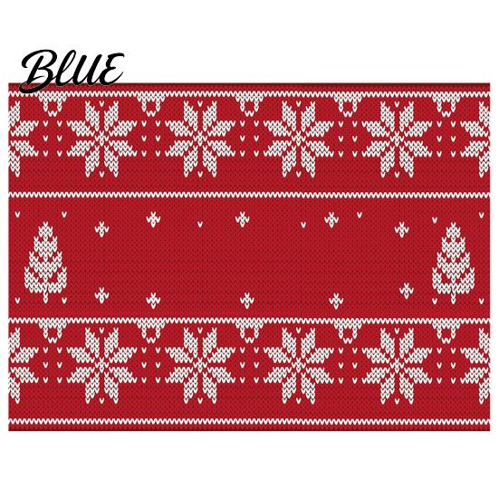 Christmas Table Decorations Kitchen Polyester Washable Place 17.7" Placemats 12.6" x Mats for Pads Dining