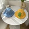 1-3 Jahre Cartoon Dinosaurier Baby Bucket Hat Sommer Sonnenhut mit breiter Krempe für Jungen und Mädchen Niedliche Tierbuchstaben Kinder Fischerkappen.