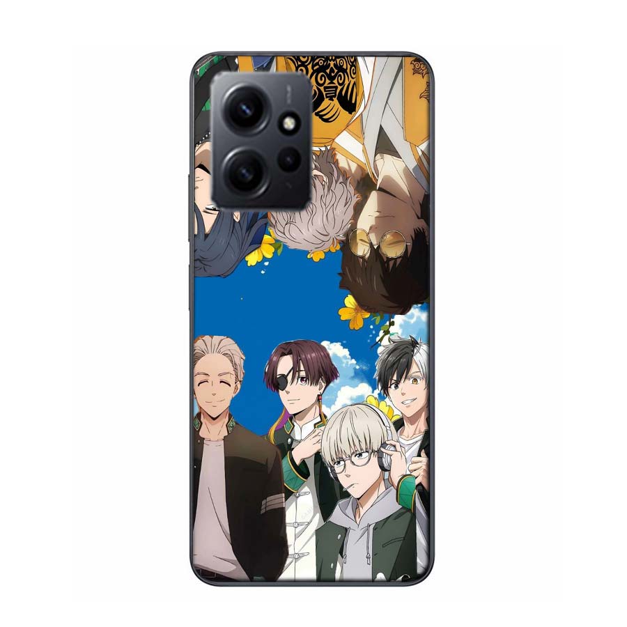 

Anime Wind Breaker Sakura Phone Case For Redmi 12 13C 12C 15C 9 10 10C Note 13 Pro Plus 14 15 Pro 9T 9C 9A TPU Soft Cover Clear Note 13 Pro Plus
