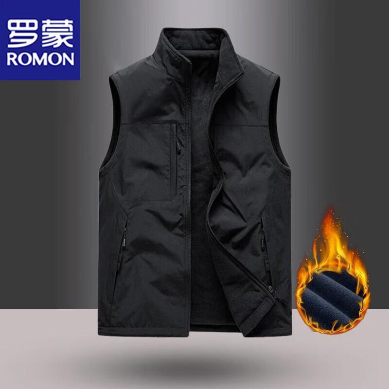 ROMON Men's Autumn/Winter Casual Sports Vest