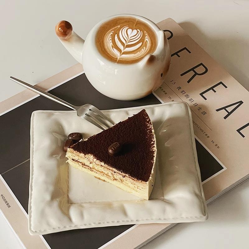 Desene animate pisică siameză cești de cafea drăguț pisică în formă de sub glazură colorată ceramică ceașcă acasă mic dejun lapte cană de cafea cadou de ziua de naștere ceașcă