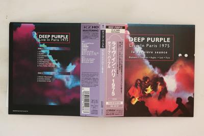 CD DEEP PURPLE - Live In Paris 1975 (La Derniere Sea VICP643134 VICTOR 2008 Japan Obi Rock Used
