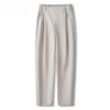 2024 Summer Women's High Waist Slimming Harem Pants - New Fashion Temperament, Casual Draping Cigarette Style