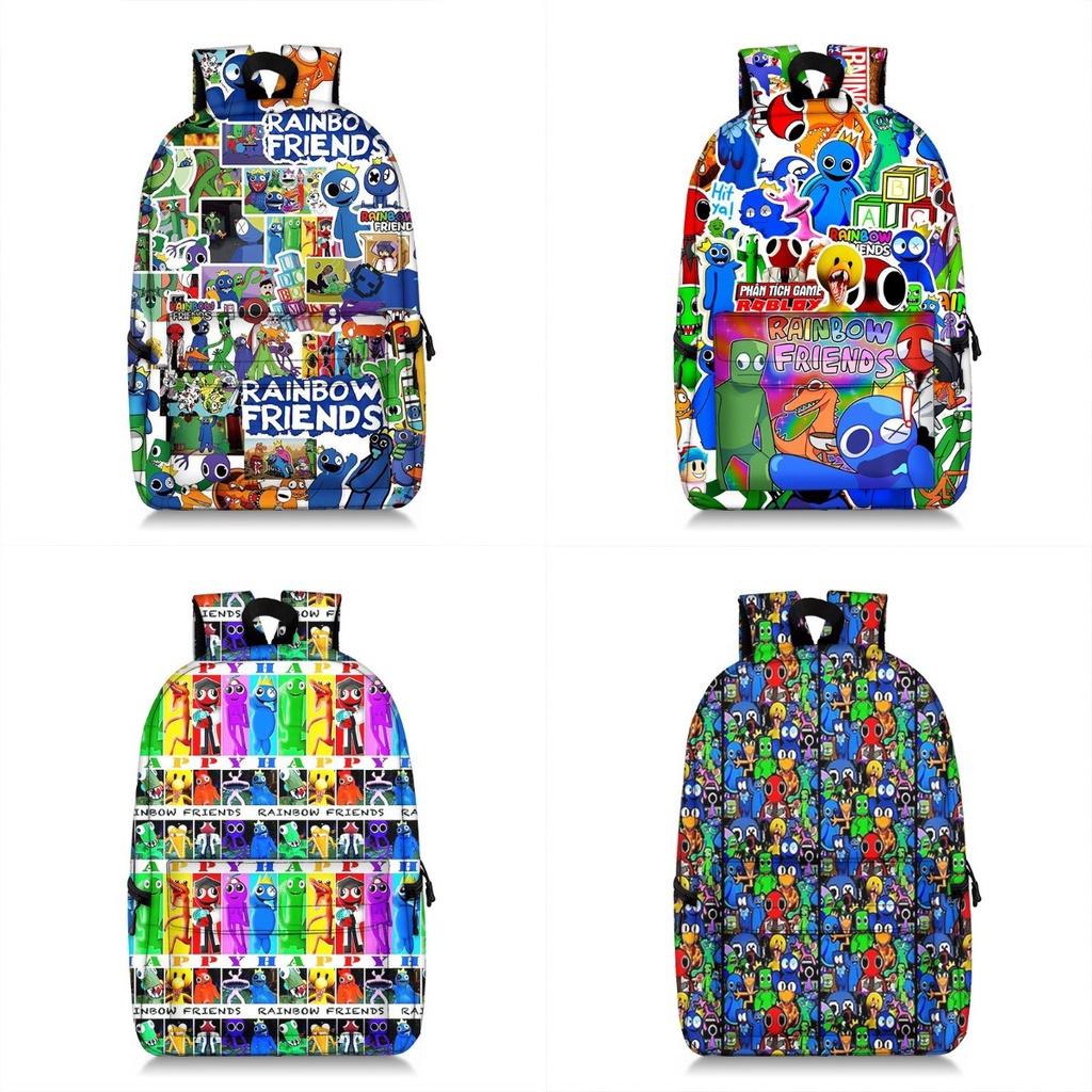 Roblox Rainbow Friends Backpack Lightweight Durable Adjustable Straps