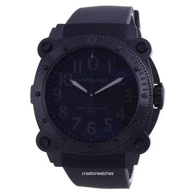 Khaki Navy Belowzero Automatic Diver's Titanium H78505330 1000M Men's Watch
