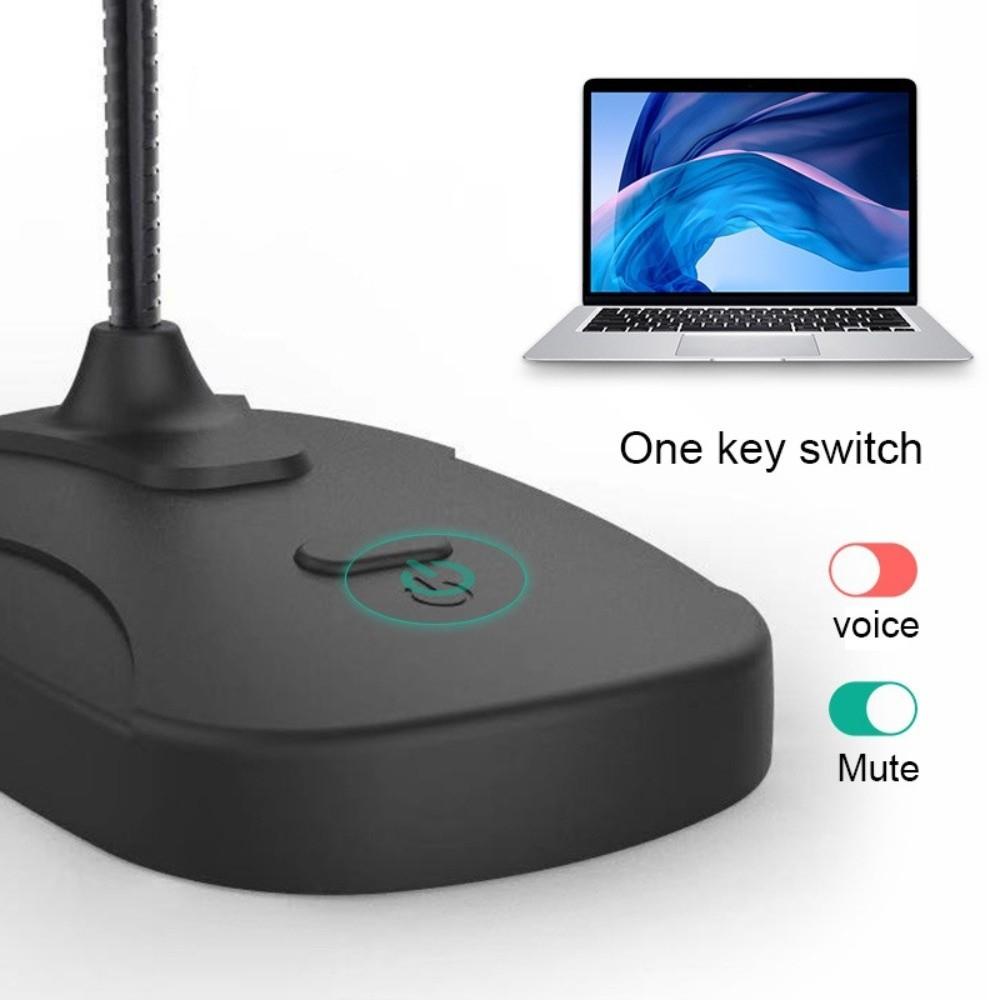 Hi-Fi High Fidelity PC Computer Mic Noise Cancelling Condenser Microphone Video Conference