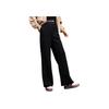 Anta Loose Comfortable Casual Knitted Sports Pants Women Bottoms Basic-Black 962447304-2